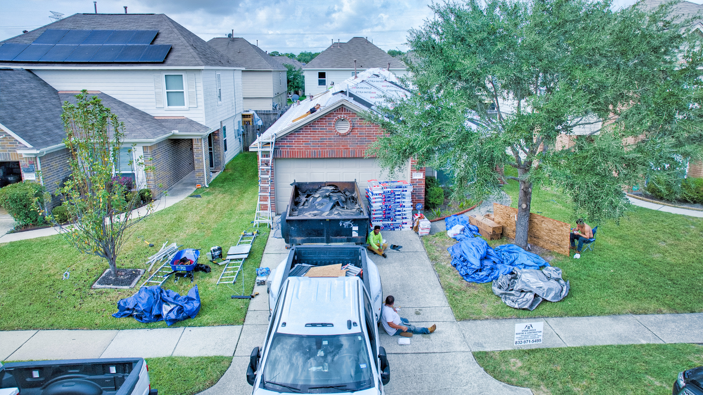 Summer roof maintenance Houston